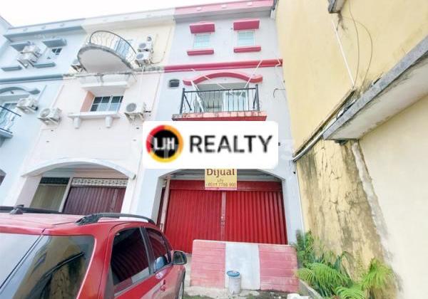 Ruko 3 Lantai Hadap Timur di Ruko Permata Niaga Sukajadi