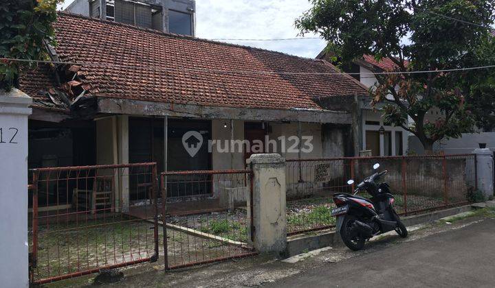 Rumah Lama Hitung Tanah SHM Lebar Muka 9,5 Area Turangga Bandung 1