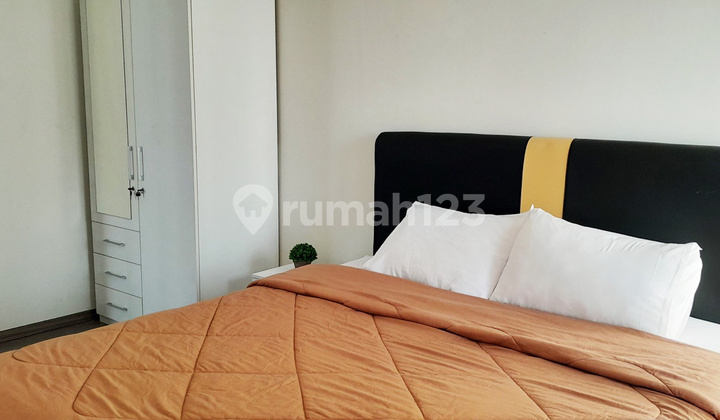 kamar tidur apartemen sudirman suites, bagus dan
