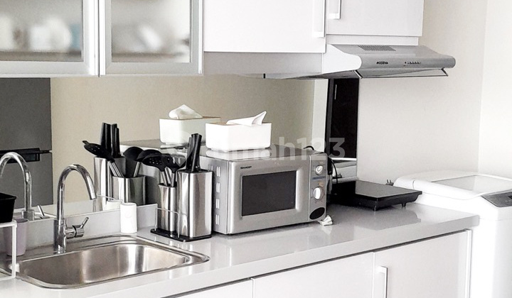 dapur apartemen sudirman suites, bagus dan