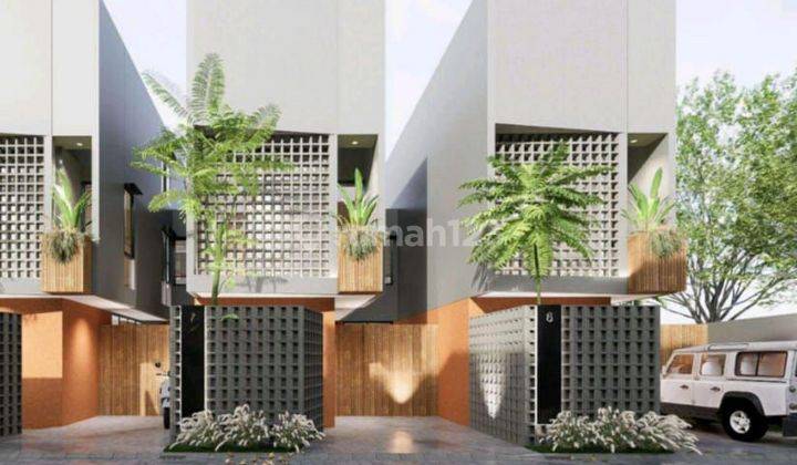 Rumah Modern Minimalis dalam cluster di Billy Moon Pondok Kelapa 1