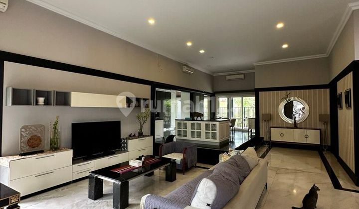 Luxury house in Sentul City with backyard lake, rooftop mountain view. 2