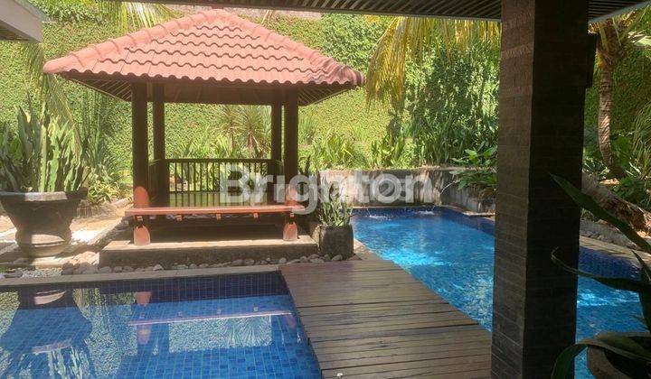 Rumah Cantik dengan kolam renang Pakis Argosari mayjen Sungkono Surabaya barat 1