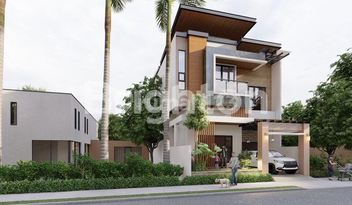 Rumah 2 lantai minimalis baru gress mulyosari Tengah Surabaya Timur