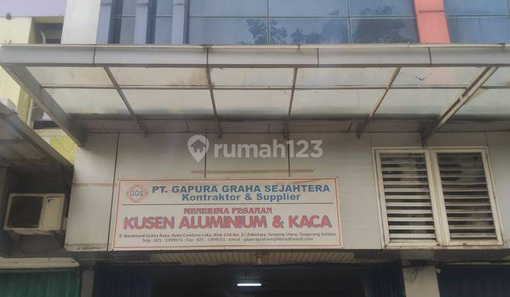Ruko komersial digraha raya Bintaro  2