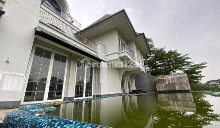 Rumah Super Mewah 3.5 Lantai Di Danau Biru Alam Sutera Tangerang 1