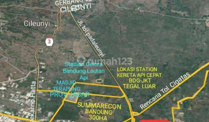 Lahan Perumahan dan Wisata di Gede Bage Bandung,  Jawa Barat 1