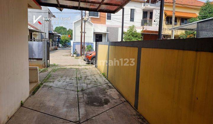 Hunian 1 lantai tanah luas dalam komplek besar row jalan 8 meter 2