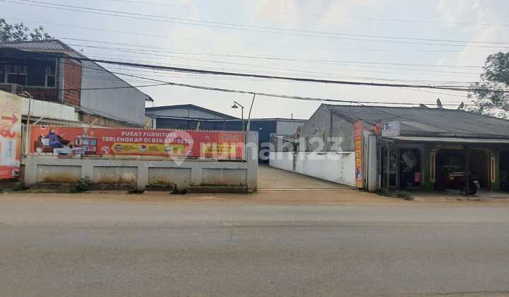 Cepat Gudang Komersial di Jl. Raya MT. Haryono Setu Bekasi