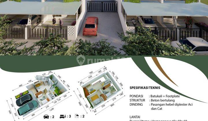 Rumah 2 Lantai di Alga 5 Residence Bojong Kulur 2