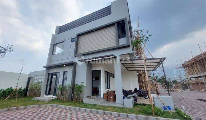 Rumah Cluster 2 Lantai Baru posisi Hoek lokasi gentan dekat luwes 2