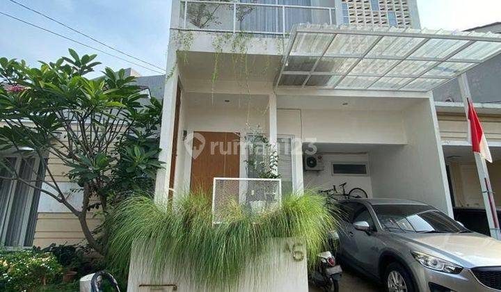 Rumah konsep smart home dgn rooftop di Bintaro Pondok Karya Tangsel. 2