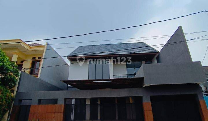 Rumah modern minimalis dekat Stasiun Pondok Ranji di Rengas, Ciputat Timur Tangsel. 2