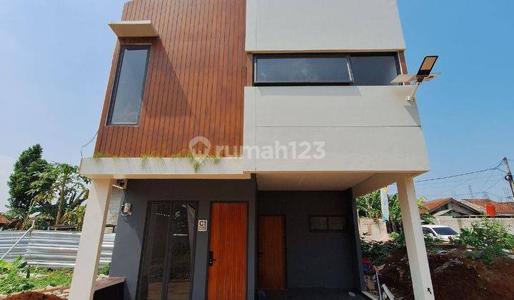 Jual Rumah Cluster Dekat Jalan Raya Curug Bojongsari Depok.