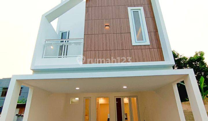 Jual Rumah Cluster Scandinavian Dgn Rooftop Dekat Pasar Pesanggrahan Jaksel. 1