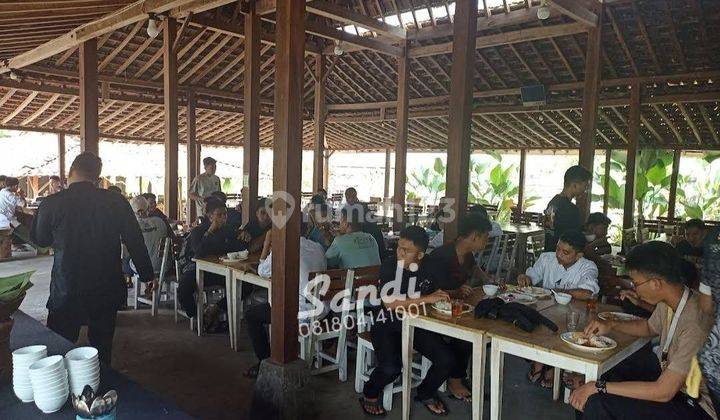 Rumah Makan Tanah Luas 4860 meter di Tepi Jalan Raya Gunung Kidul dekat RS Panti Rahayu 1