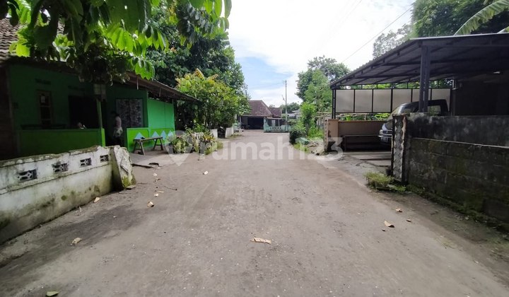 Dijual Tanah Pekarangan Tepi Aspal dekat Universitas Mercu Buana Sedayu