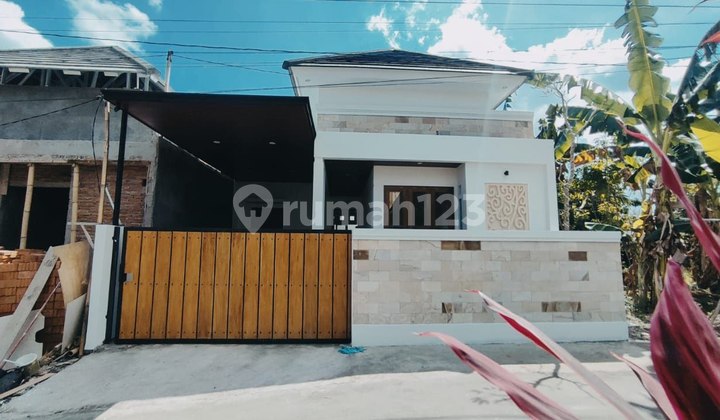 Rumah Baru Model Minimalis dkt Baleroso Resto Kaliurang