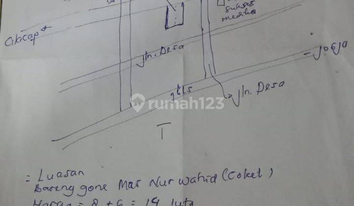 STRATEGIS Jual Cepat Tanah Tepi Jl. Daendels dekat Klinik Sukses Medika 2