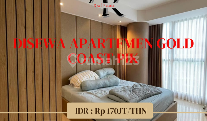 Disewakan cepat Apartemen Goldcoast PIK 2BR