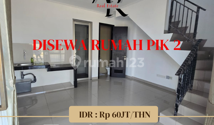 Disewakan rumah baru pik 2 cluster favorit posisi hoek Disewakan rumah baru pik 2 cluster favorit posisi hoek