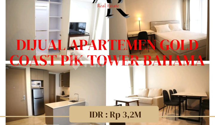 Dijual cepat  Apartemen gold coast tower bahama 