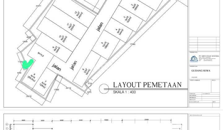 For Rent Quick Warehouse Kapuk Raya Brand New
