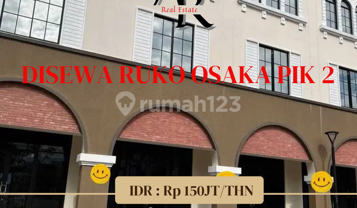 For rent fast Osaka Ruko PIK 2 Lake View For rent fast Osaka Ruko PIK 2 Lake View