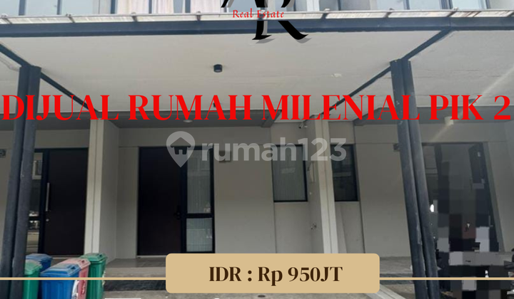Dijual cepat Rumah brand new milenial pik 2 