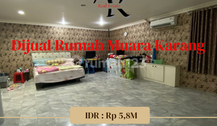 Dijual cepat rumah Muara Karang Blok 8