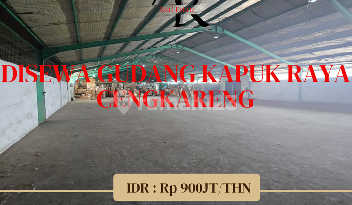 FOR RENT Warehouse with Kamal Raya Cengkareng West Jakarta