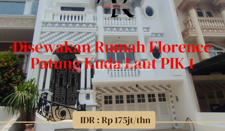 Disewakan rumah Florence patung kuda laut pik 1