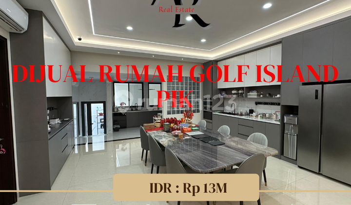 dijual Rumah Cantik Golf Island pik