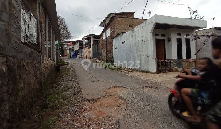 jual tanah murah masuk gang siap bangun sudah pondasi 1