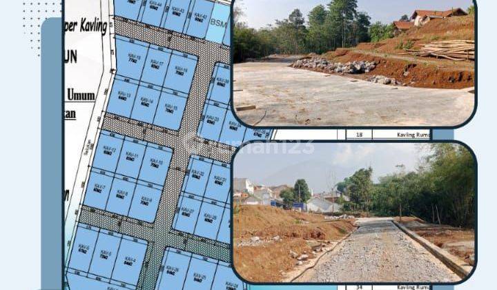 Tanah 50 m² di Jalan Ciborelang Cinunuk 1