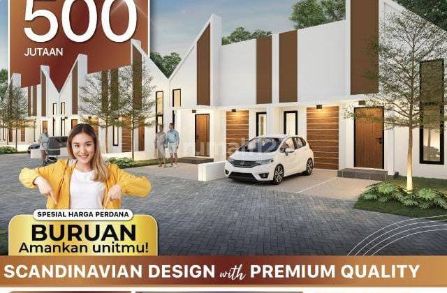 Scandinavian 500 Jutaan Rumah The Oso Sidoarjo Dekat Rungkut Merr 1