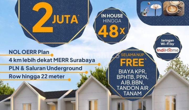 Rumah Ritz Coast 2 Lantai Depan Plan Oerr 1