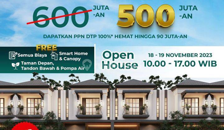 Rumah Citraland Kedamean Launching Tahap 2 Free Biaya 1