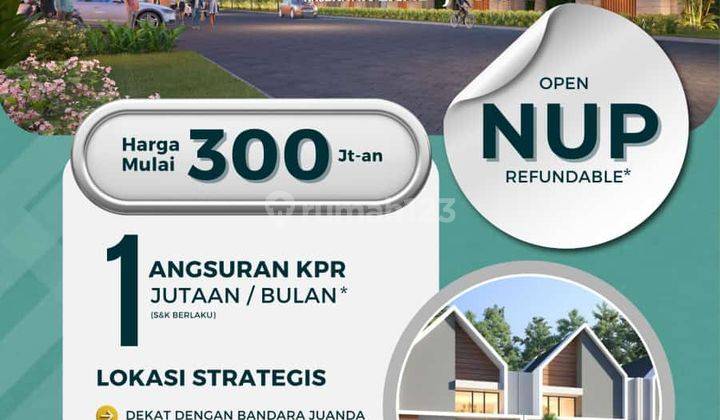 Rumah Hasbanna Land Juanda New Type Harga Perdana 1