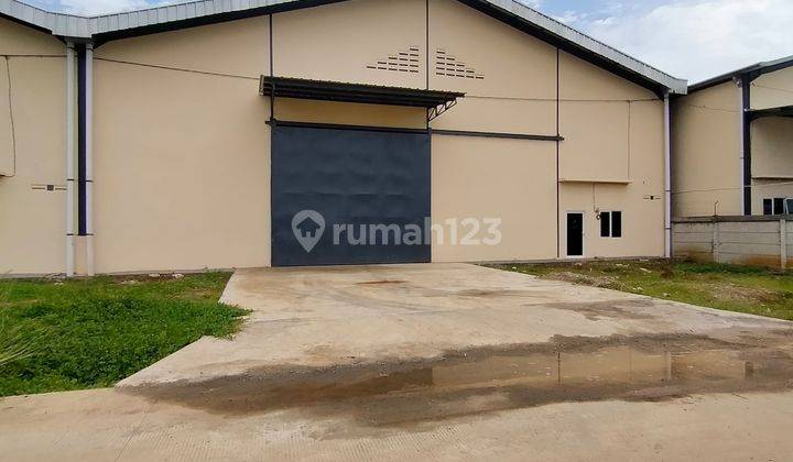 Gudang Pakuhaji Tangerang, Luas 864m, Hadap Barat,akses Container 3
