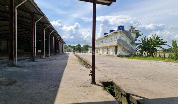 Pabrik di Cikande Serang, Luas Tanah 1.8ha, Bangunan 6.000m, 32m 4