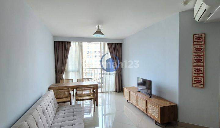 Dijual, Apartemen Taman Rasuna, 2 Kamar Tidur, L 74m²,Furnished, Bagus, SHGB 2