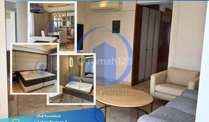 For Rent, Apartemen Talang Betutu, 2 Kamar Tidur, Sudah Renovasi, Furnished 1