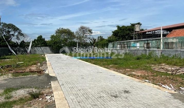 For sale, ready-to-build lot for a cluster by the roadside in Puspitek BSD. For sale, ready-to-build lot for a cluster by the roadside in Puspitek BSD.