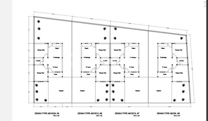 Modern Scandinavian New House 4 Units with Spacious Land - Affordable Price in Margmulyo Sayegan Sleman Near Sub-District Office 2