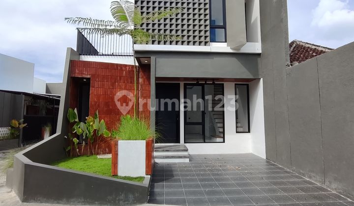 Rumah Cantik Modern Naturalis Estetik 2 Lantai Dekat Pasar Niten Jalan Bantul Dan Kampus Isi 1