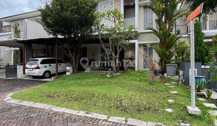 Rumah Mewah 2 Lantai Dengan Tanah Luas Dan Asri Dalam Perumahan Greenhill Jalan Kaliurang Km. 9 Ngaglik Sleman