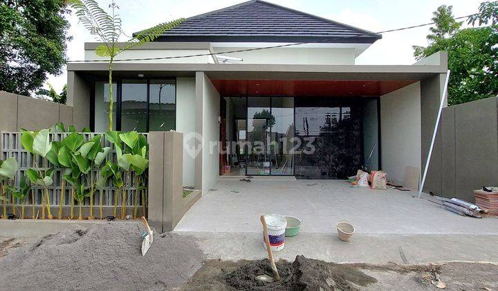 Rumah Baru Mewah Limasan Modern - Tata Ruang Lega Fresh Di Purwomartani Sleman Dekat Pemancingan Kadisoka 1