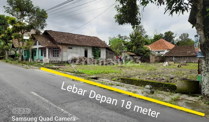 STRATEGIS BANGET! TANAH DI TEPI ASPAL JALAN SUKOHARJO NGAGLIK SLEMAN DEKAT PPPG KESENIAN