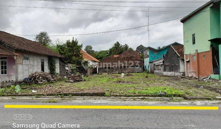 STRATEGIS BANGET! TANAH DI TEPI ASPAL JALAN SUKOHARJO NGAGLIK SLEMAN DEKAT PPPG KESENIAN